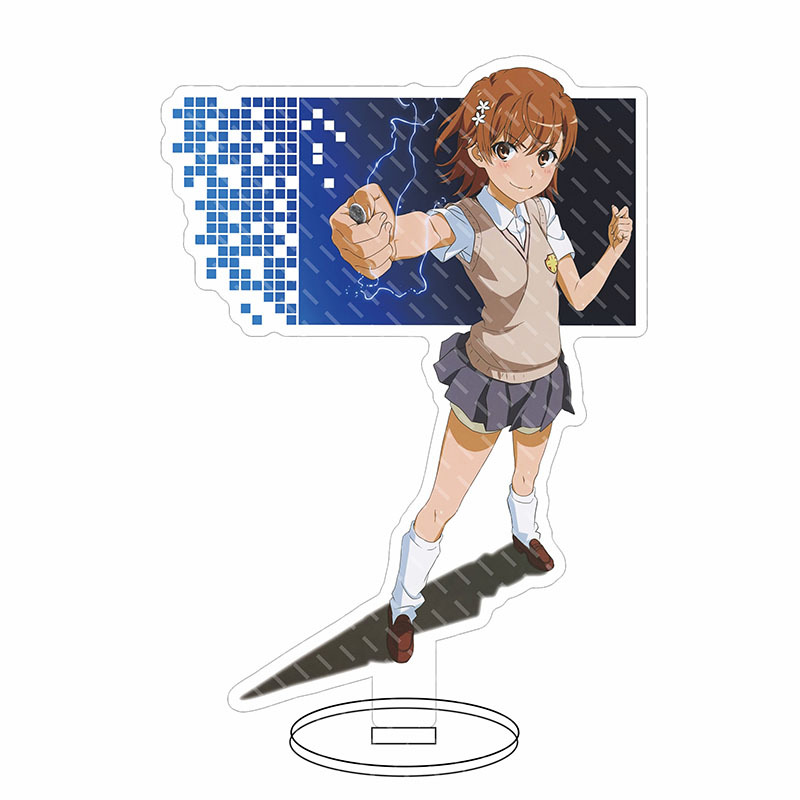 16CM Anime Figure A Certain Sc - Acrylic Stand Figure recension och pris