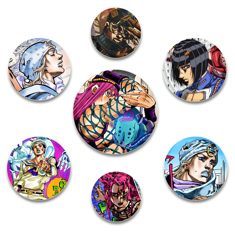 32/44/58mm JoJo Bizarre Advent - Jjk Anime Merchandise recension och pris