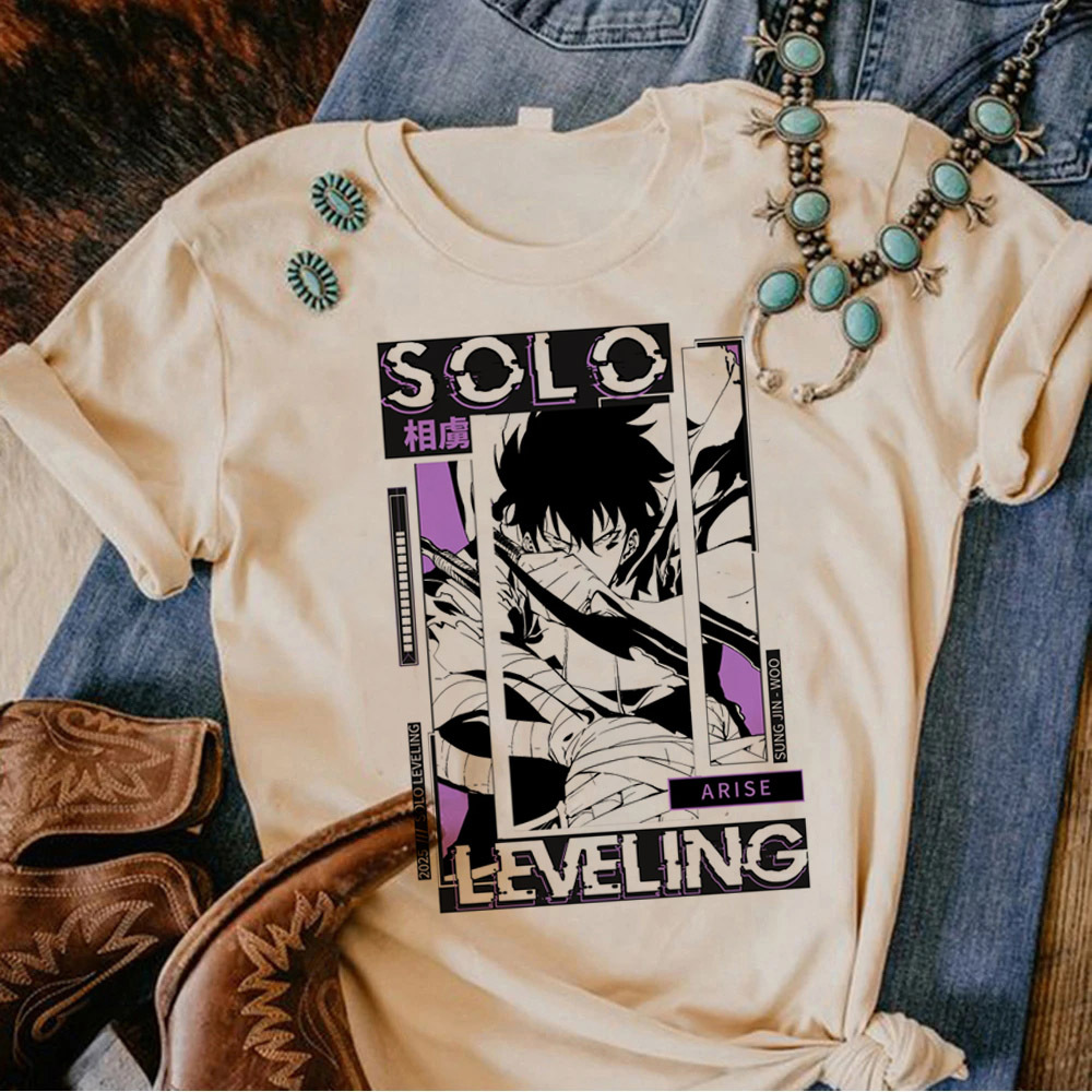 Solo Leveling t-shirt women Gr - Anime Merchandise Solo Leveling recension och pris