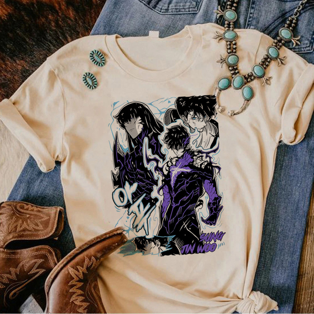 Solo Leveling t-shirt women Gr - Anime Merchandise Solo Leveling recension och pris