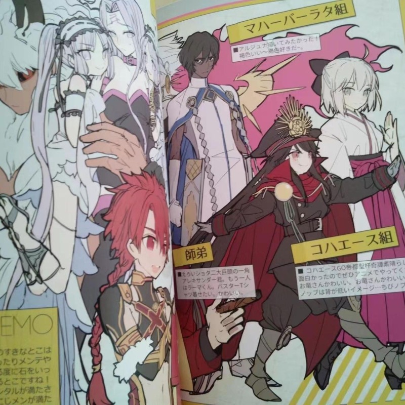 2 books Fate GO MEMO 1 2 Art B - Fate Anime Merchandise recension och pris